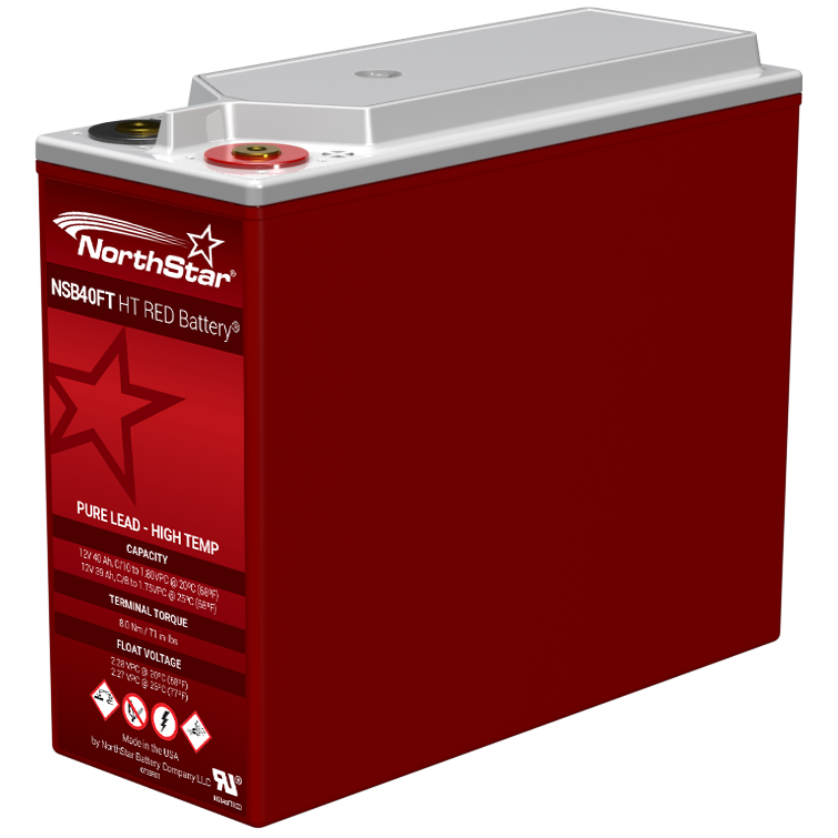EnerSys Northstar NSB 40FT HT RED Lead Acid Battery