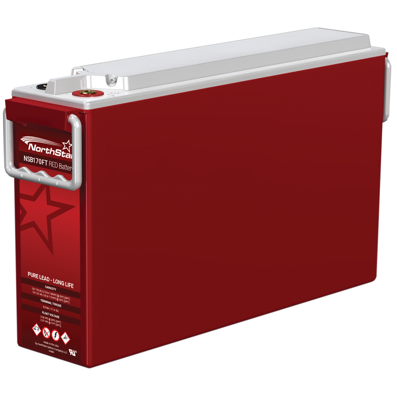 EnerSys Northstar NSB 170FT RED Lead Acid Battery