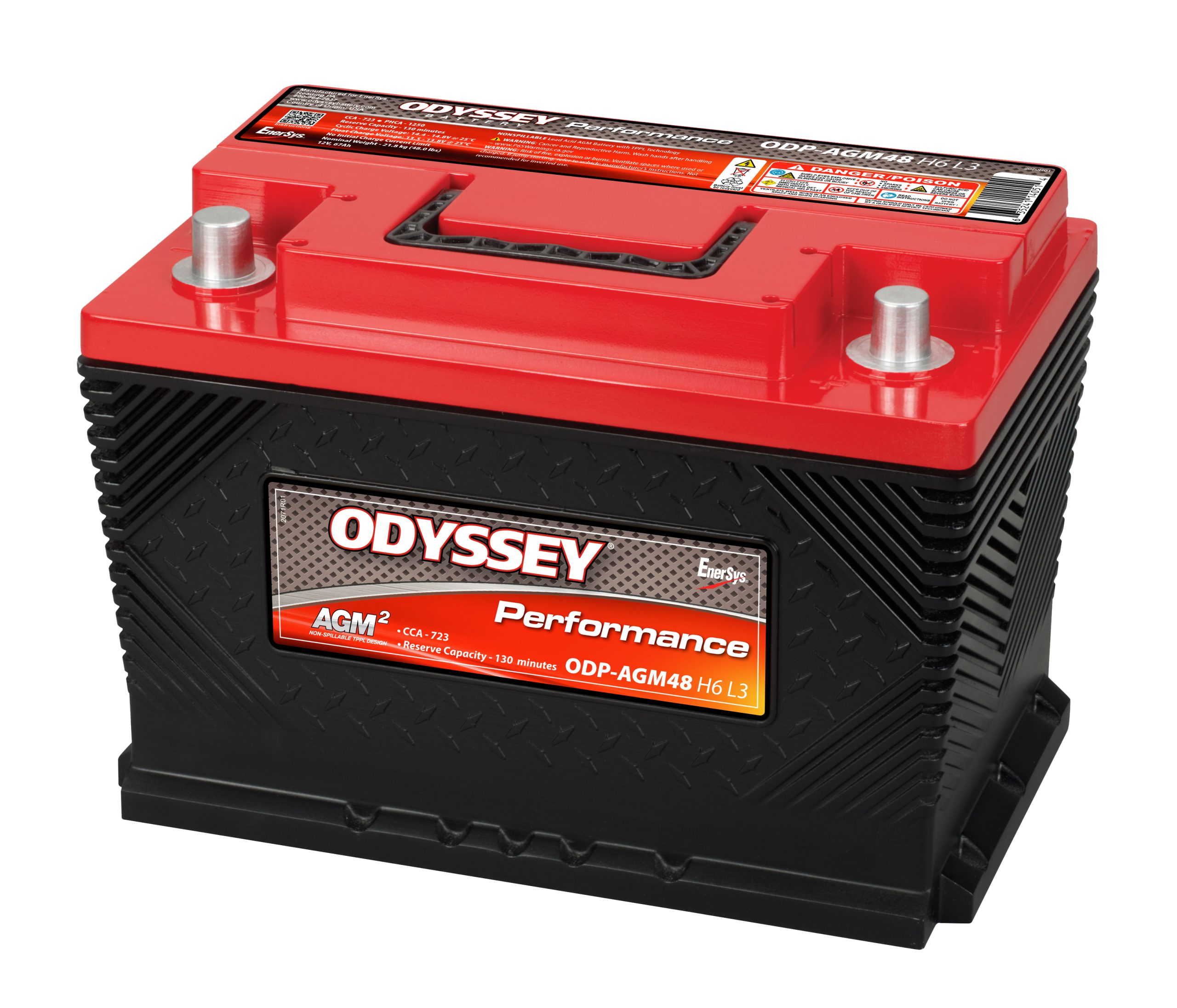 EnerSys Odyssey ODP-AGM48H6L3 Lead Acid (AGM-TPPL) Battery