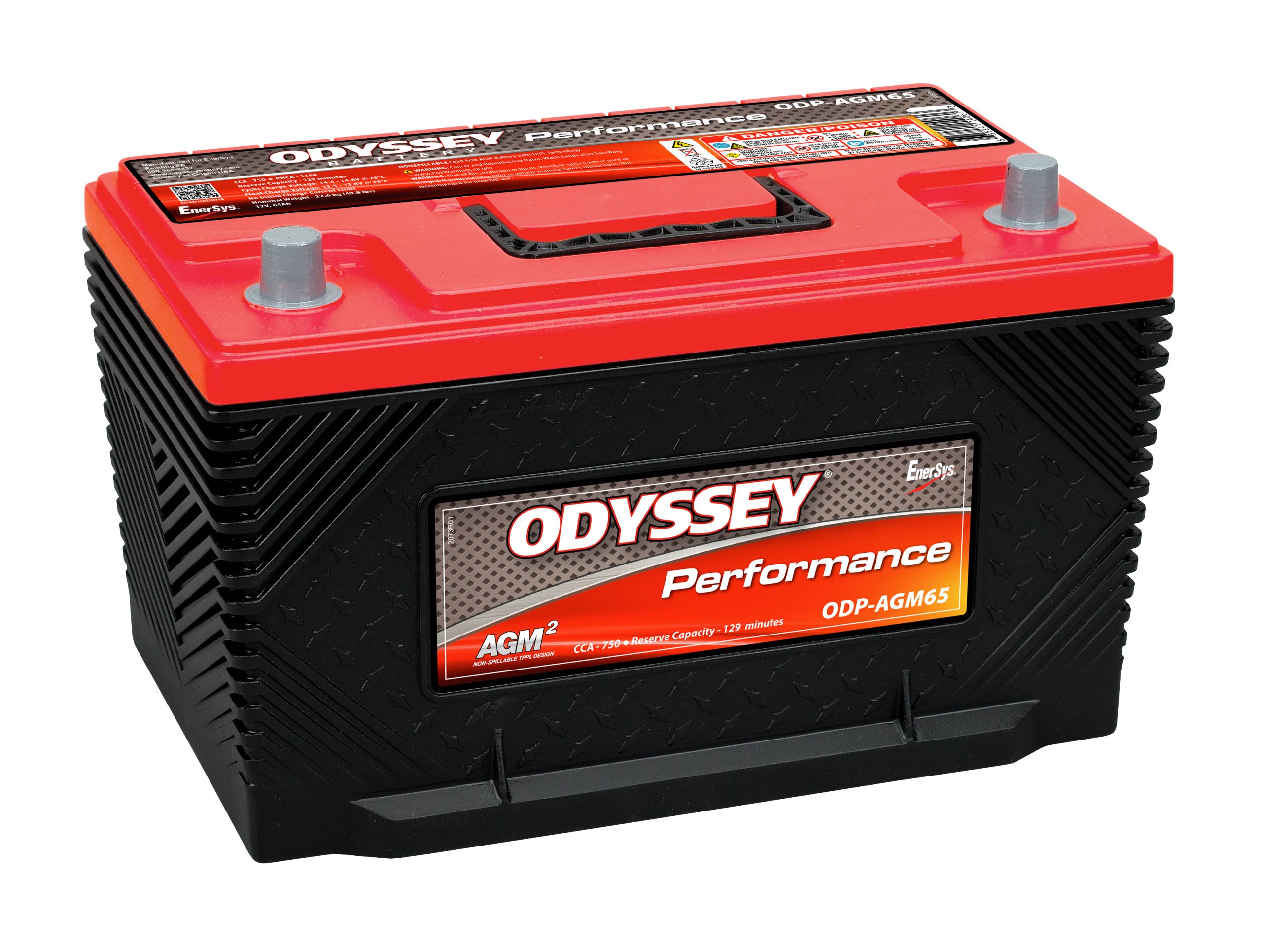 EnerSys Odyssey ODP-AGM65 Lead Acid (AGM-TPPL) Battery - Image 3