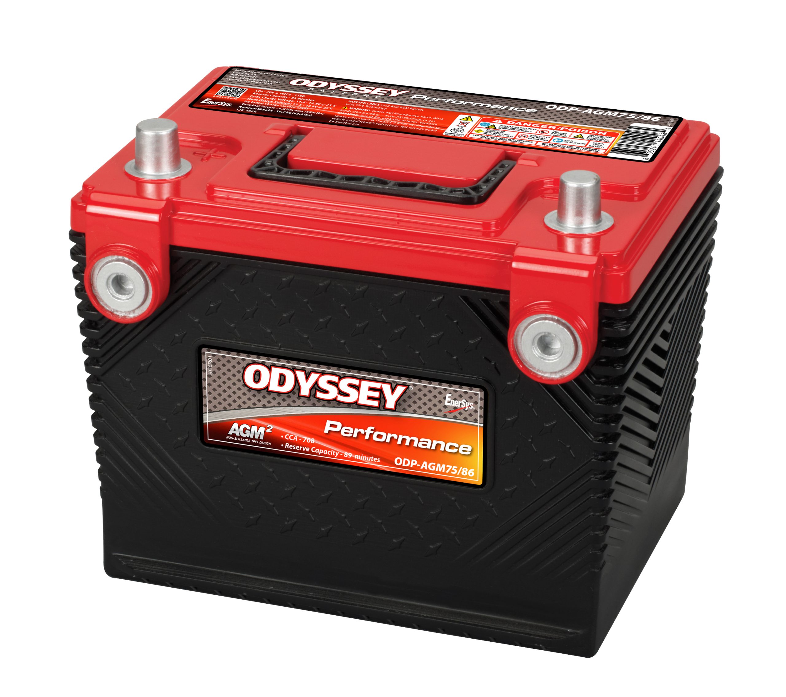 EnerSys Odyssey ODP-AGM7586 Lead Acid (AGM-TPPL) Battery - Image 2