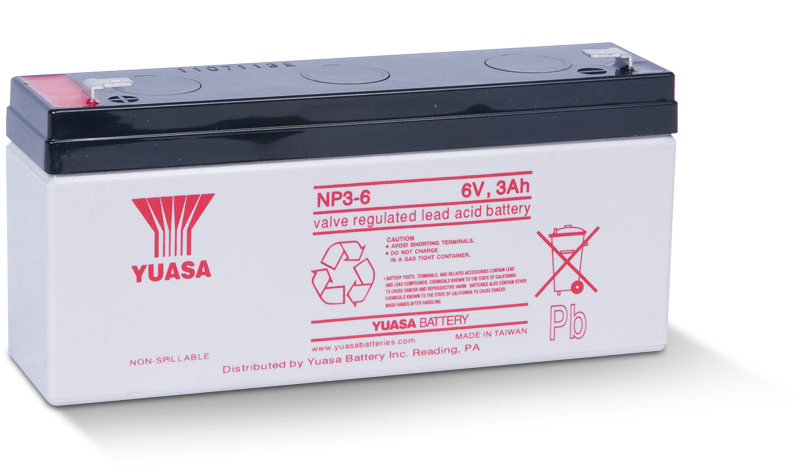 GS Yuasa NP3-6 SLA (AGM) Battery