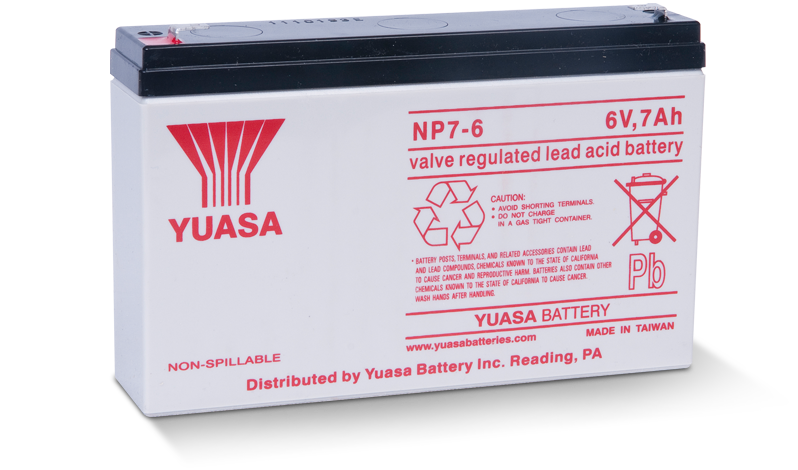 GS Yuasa NP7-6 SLA (AGM) Battery