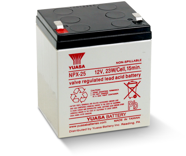 GS Yuasa NPX-25 SLA (AGM) Battery - Image 2