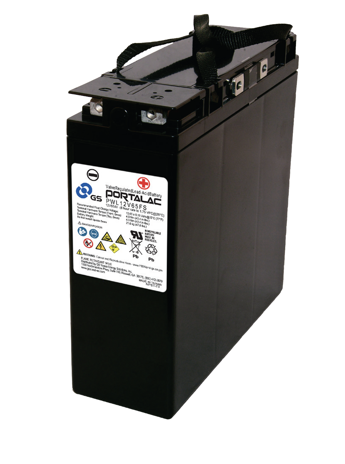 GS Yuasa PWL12V65FS SLA (AGM) Battery