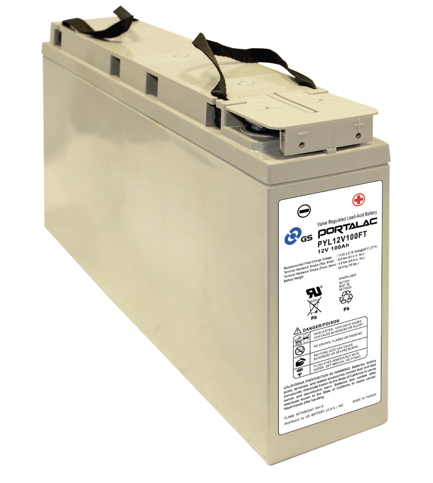 GS Yuasa PYL12V100FT SLA (AGM) Battery