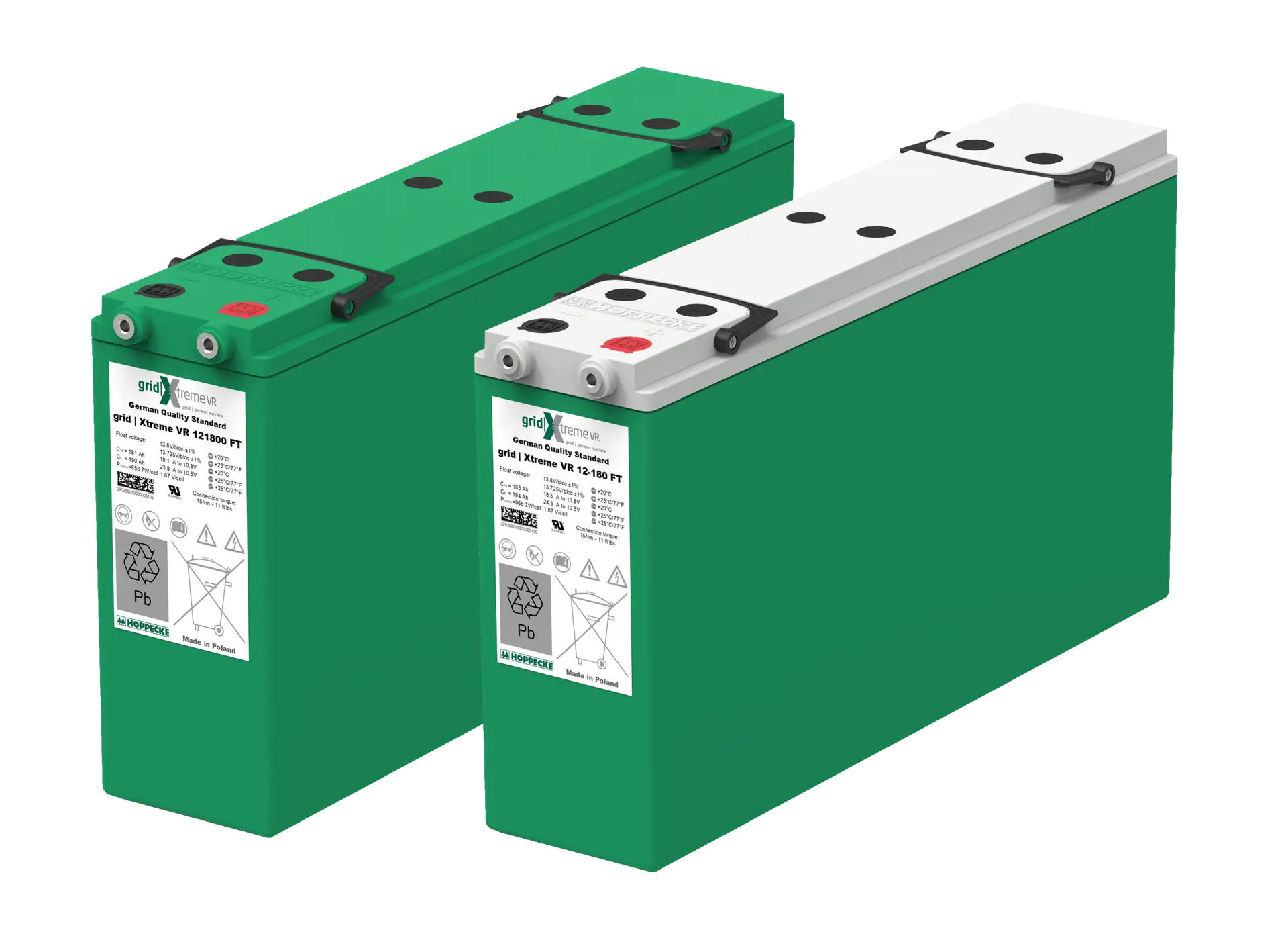 Hoppecke VR FT Series VR12-180FT Battery