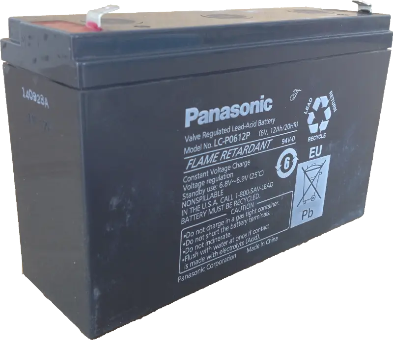 Panasonic LC-P0612P Lead Acid Battery