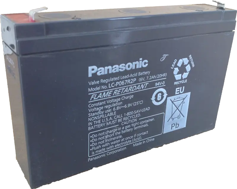 Panasonic LC-P067R2P Lead Acid Battery