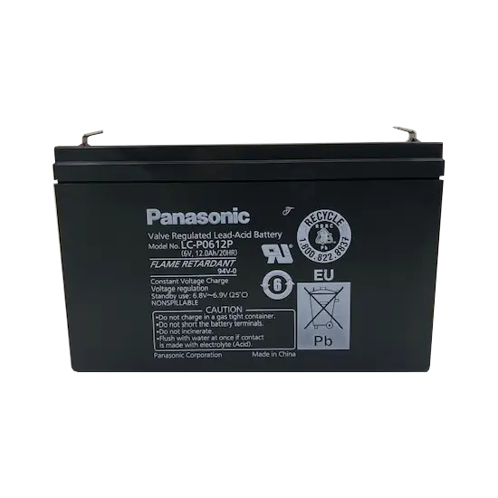 Panasonic LC-R0612P1 Lead Acid Battery