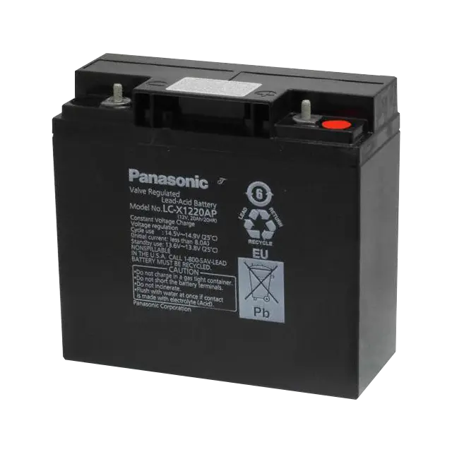Panasonic LC-X1220AP Lead Acid Battery
