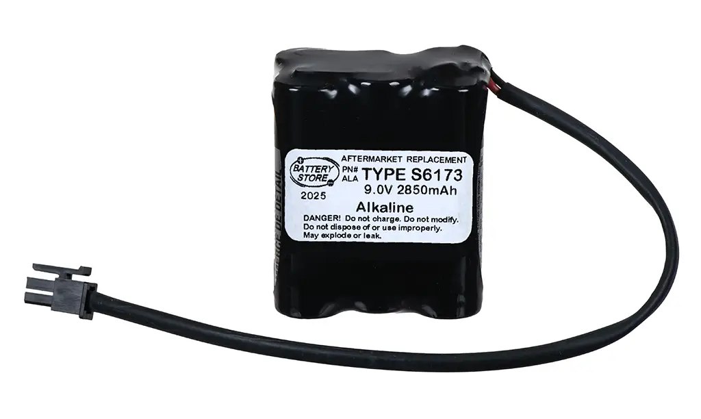 ALA TYPE S6173 9V Alkaline Battery Pack