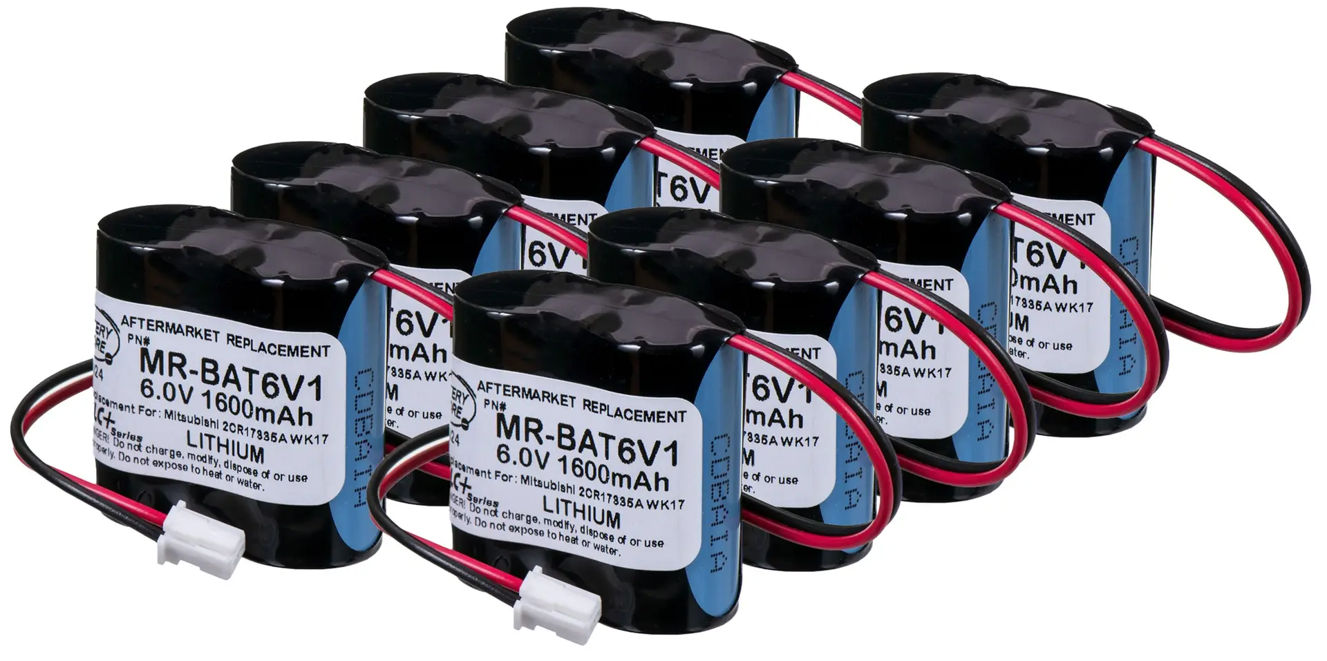 Quantity 8 MR-BAT6V1