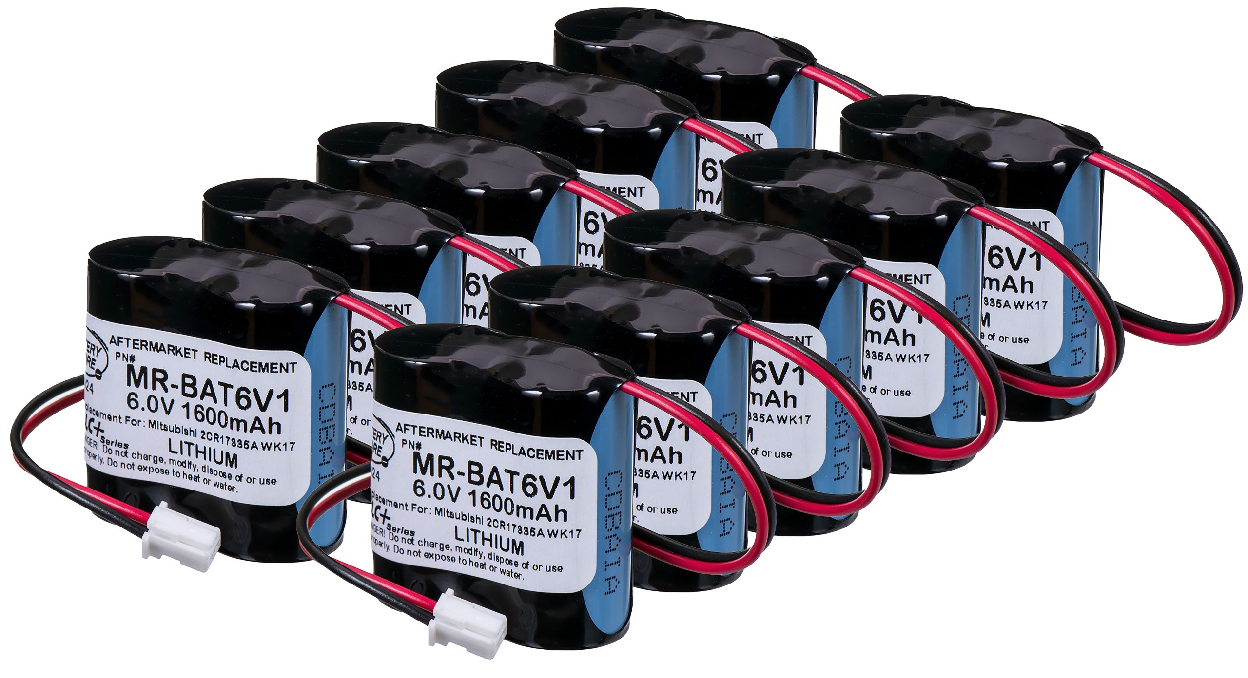 Quantity 10 MR-BAT6V1