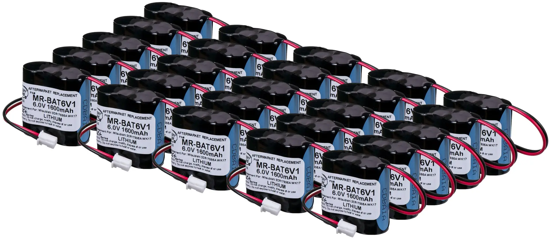 Quantity 25 MR-BAT6V1