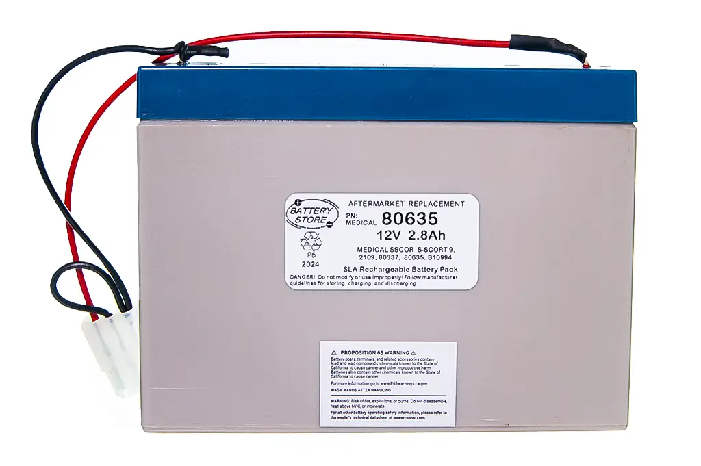 SSCOR Duet (2314 Series) & VX-2 (2310 Series) Battery Pack