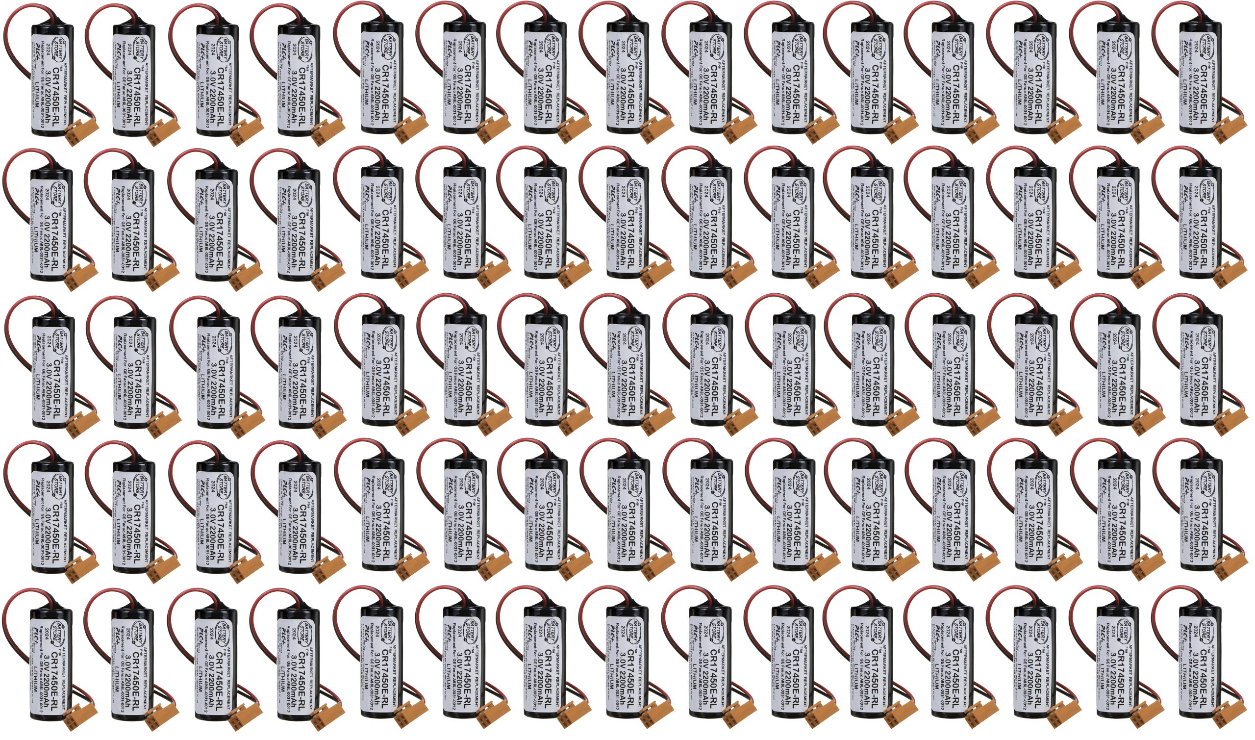 Quantity 75 A98L-0031-0012 3V 2200mAh (with Resistor)