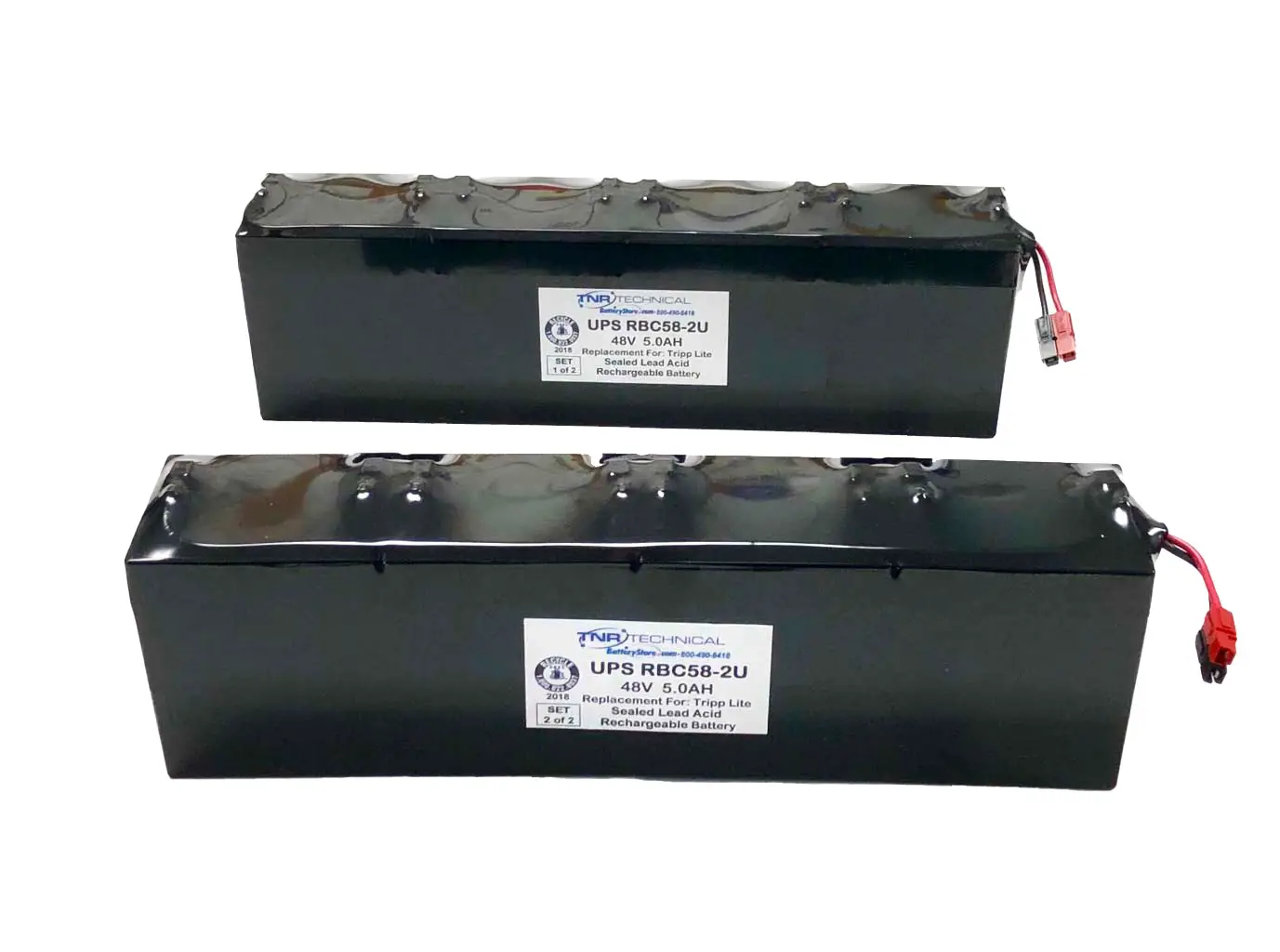 Replacement TRIPP LITE 48v 5Ah RBC58-2U - Image 2