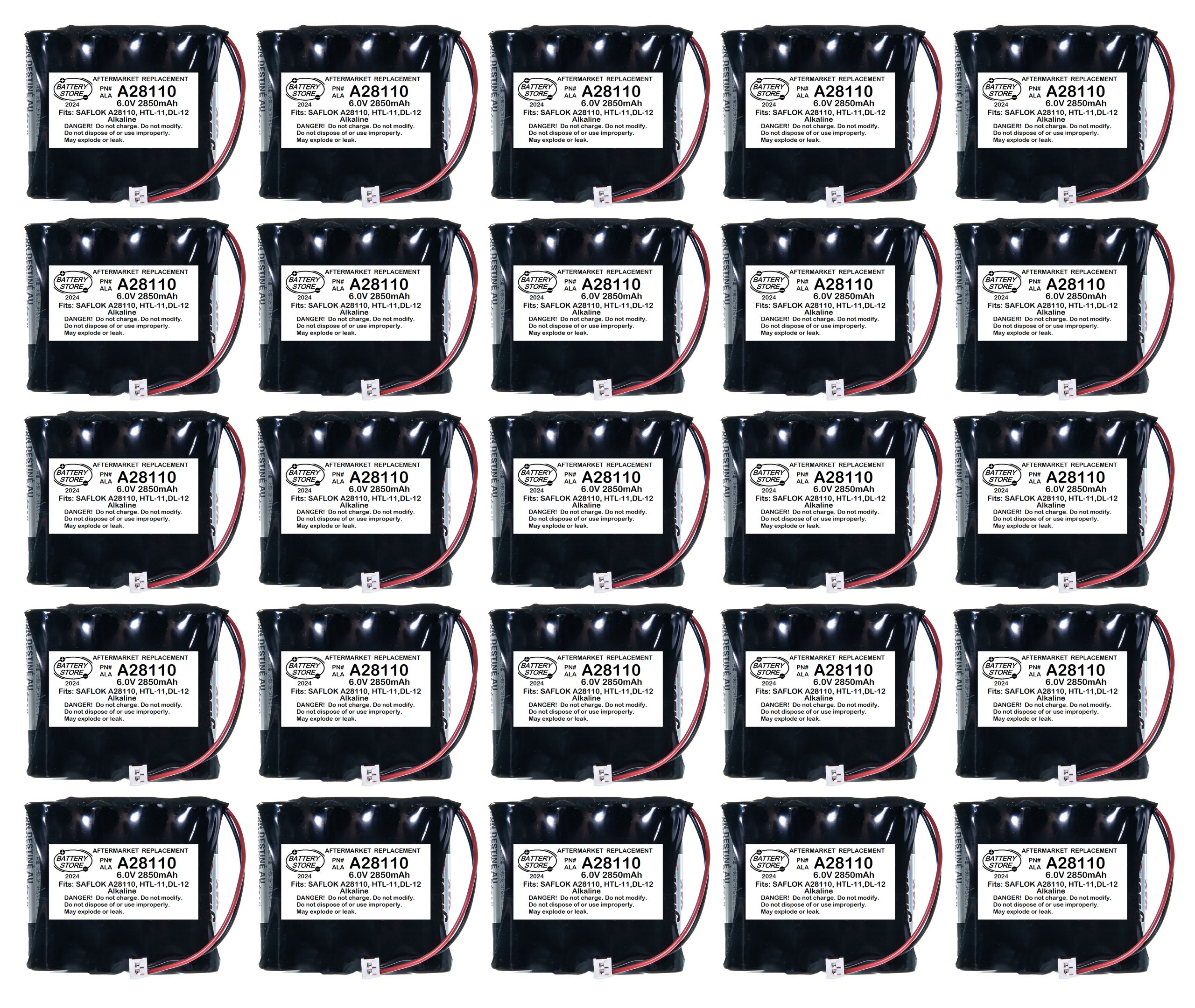 Quantity 25 ALA A28110 (ENERGIZER)