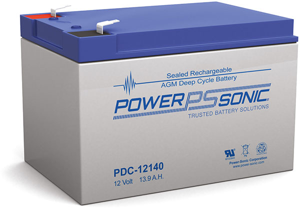 PowerSonic PDC-12140 Lead Acid Battery