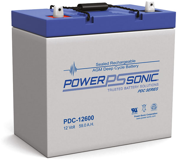 PowerSonic PDC-12600 Lead Acid Battery