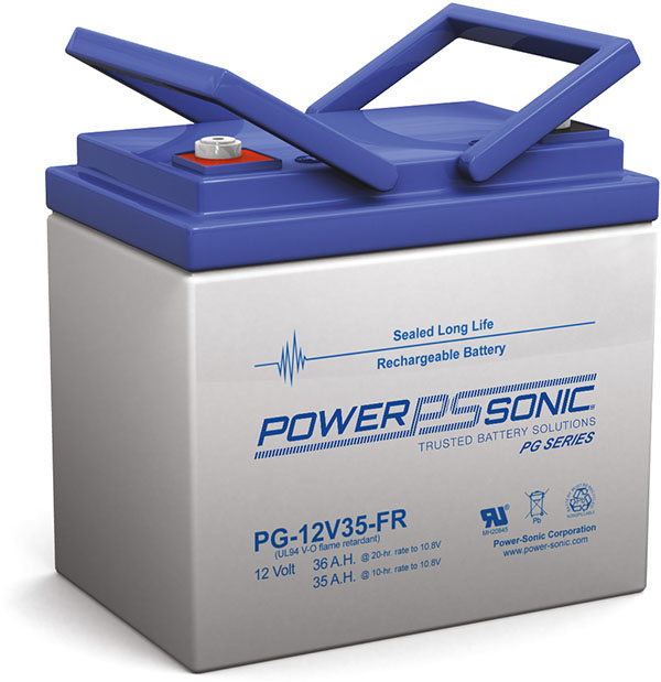 PowerSonic PG-12V35FR Lead Acid Battery