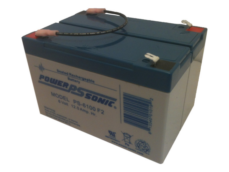 PowerSonic PS12100F2 Lead Acid Battery Battery Store, Inc.