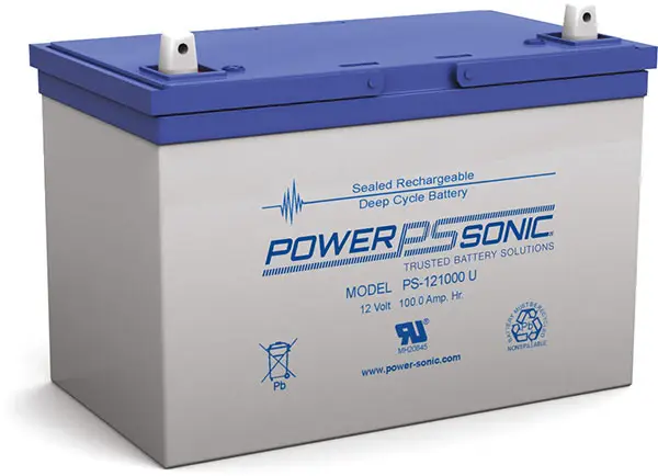 PowerSonic PS-121000U Lead Acid Battery