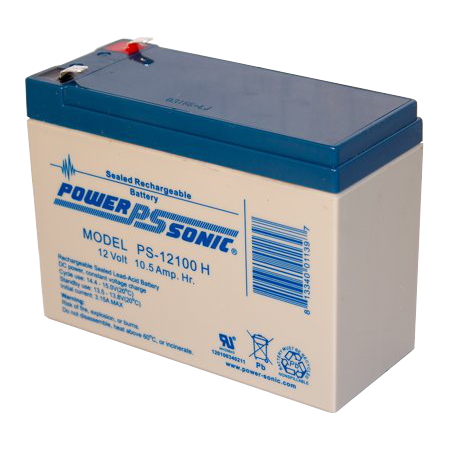 PowerSonic PS-12100H Lead Acid Battery - Image 2