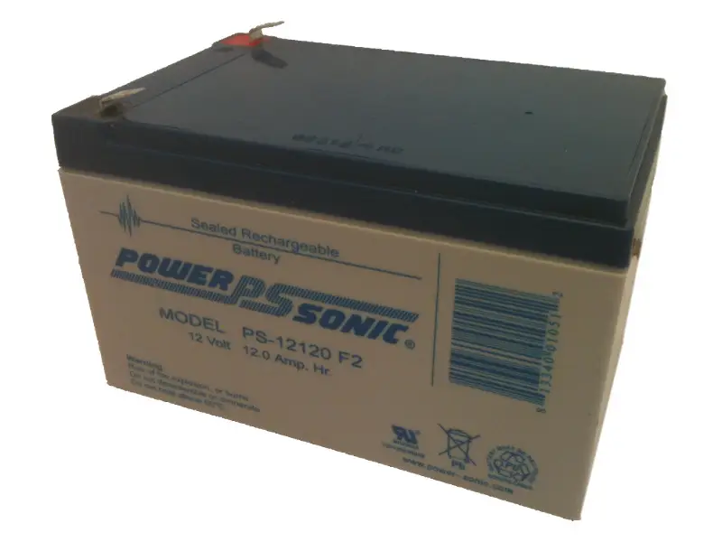 PowerSonic PS-12120F2 Lead Acid Battery - Image 4