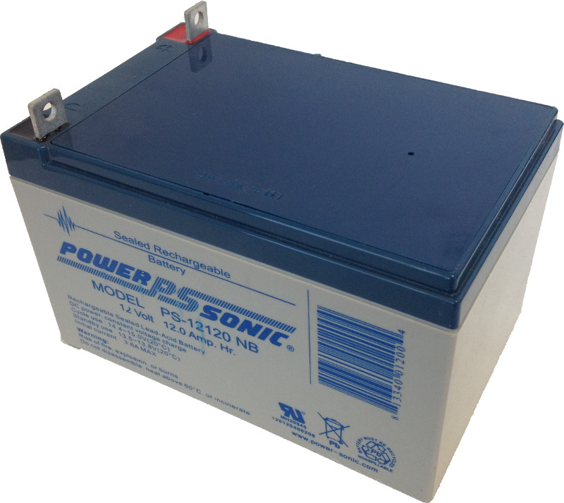 PowerSonic PS-12120NB Lead Acid Battery