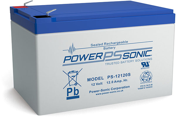 PowerSonic PS-12120VdS Lead Acid Battery