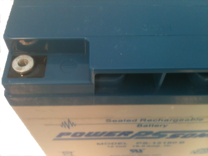 PowerSonic PS-12180B Lead Acid Battery - Image 3
