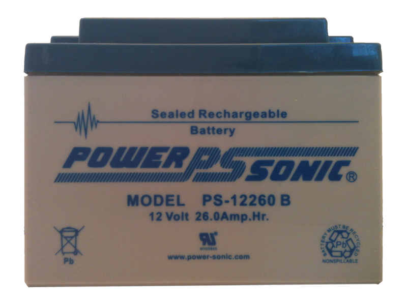 PowerSonic PS-12260B Lead Acid Battery - Image 2