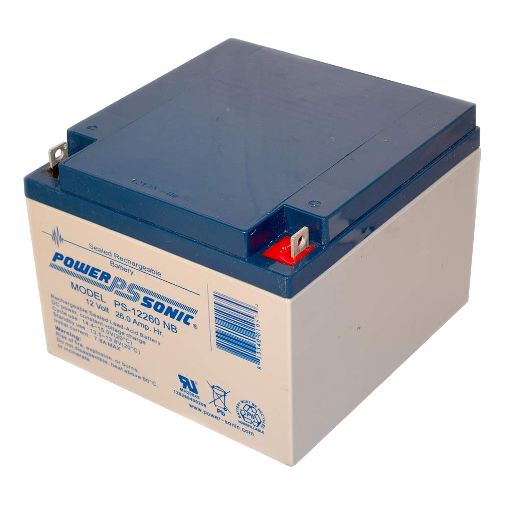 PowerSonic PS-12260NB Lead Acid Battery