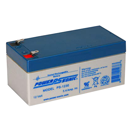Power-Sonic PS-1212 12V 1.2Ah Sealed Lead Acid Rechargeable Battery GP