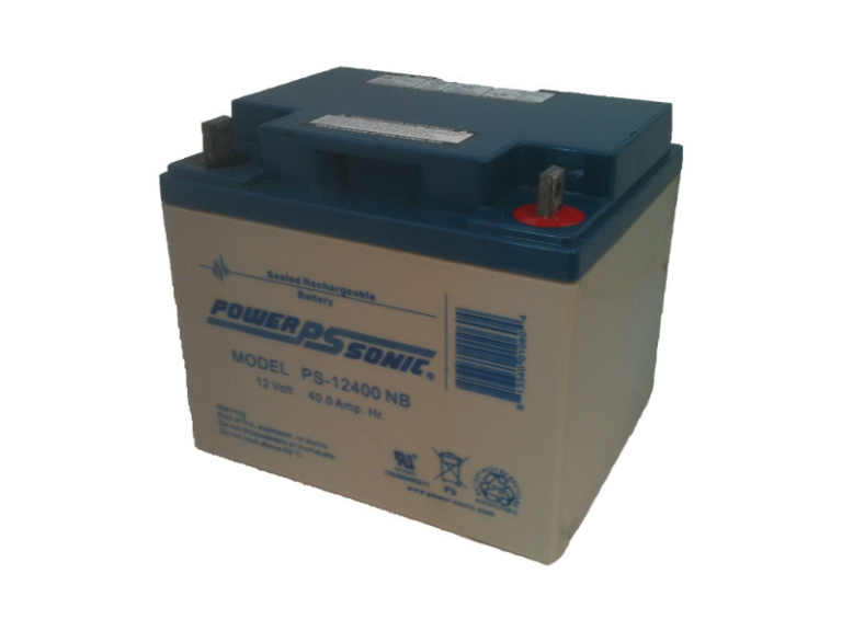 PS12400 12V 40AMP SLA BATTERY NB4 TERMINAL SEALED LEAD ACID POWER SONIC PS12400 main image 1