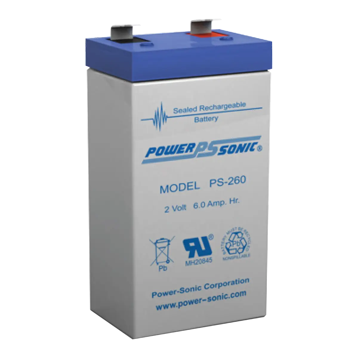 PowerSonic PS-260 Lead Acid Battery - Image 4