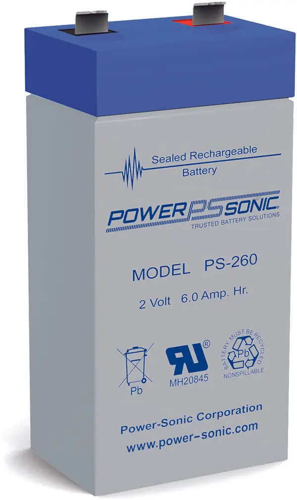PowerSonic PS-260 Lead Acid Battery