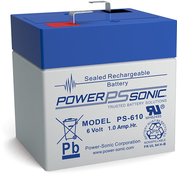 PowerSonic PS-610 Lead Acid Battery - Image 3