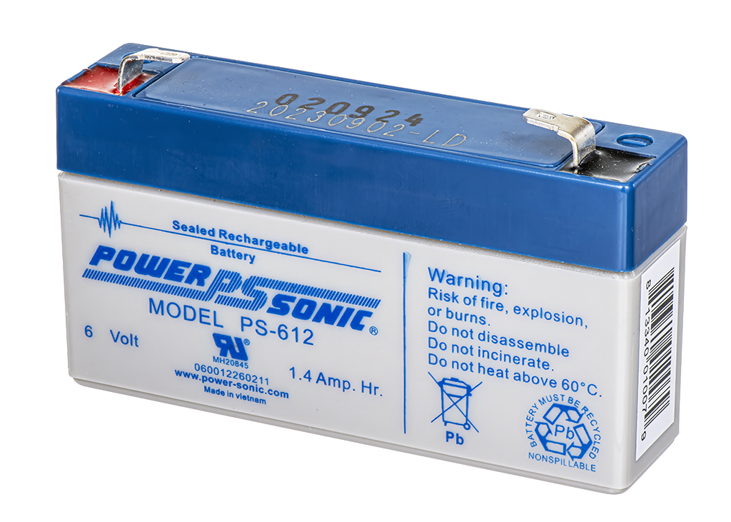 PowerSonic PS-612 Lead Acid Battery