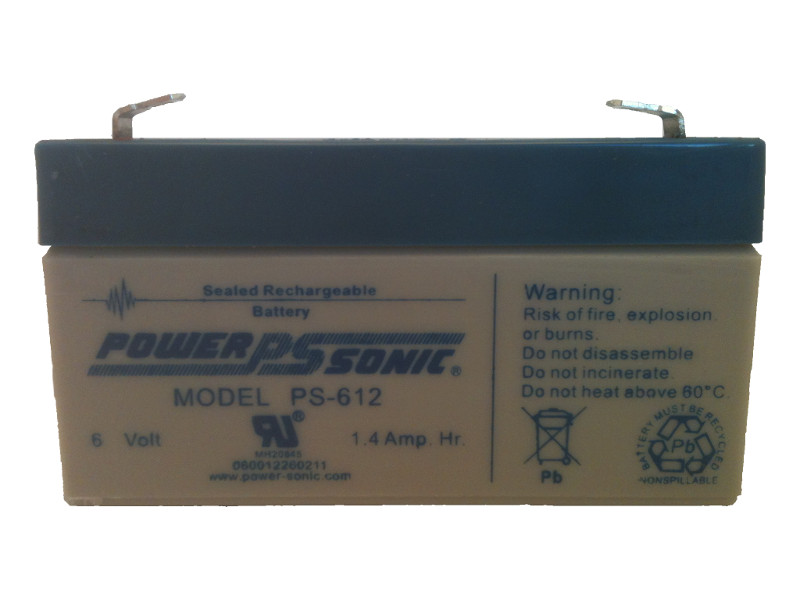 PowerSonic PS-612 Lead Acid Battery - Image 2