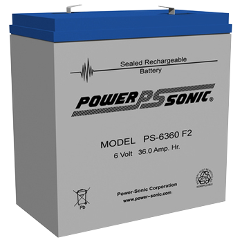 PowerSonic PS-6360F2 Lead Acid Battery - Image 3